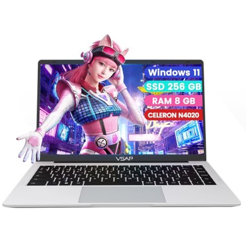 Notebook Intel Celeron 14in 8GB RAM 256GB SSD