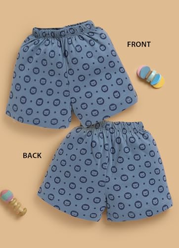 Image of LuvLap Baby Boys & Girls 100% Cotton Shorts Set Pack of 5