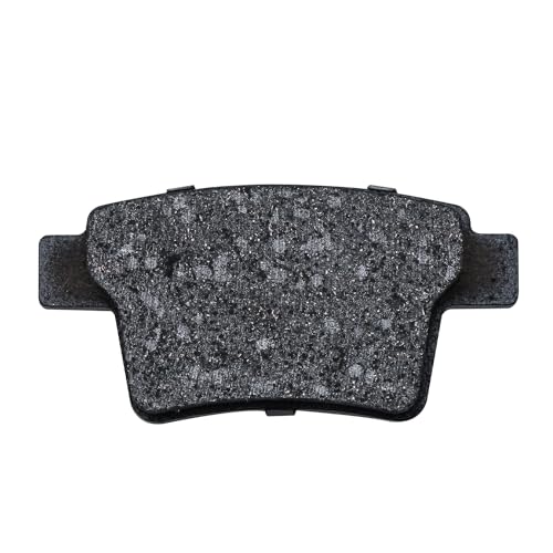 Image of Detroit Axle - Rear Brake Pads for 2005-2007 Ford Five Hundred Freestyle Mercury Montego, 2008-2009 Taurus X Sable, 2005-2008 Jaguar X-Type, Ceramic Brake Pads w /Hardware Replacement