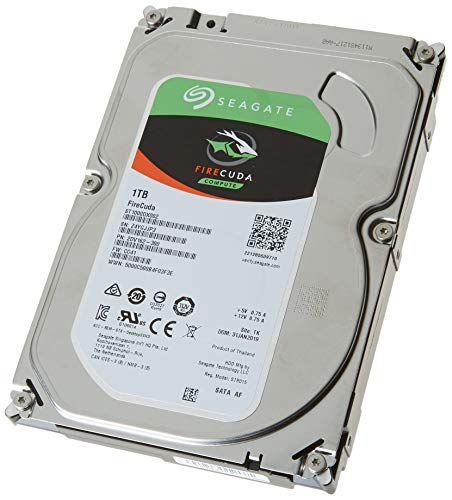 Seagate Firecuda Compute Gaming SSHD (Solid State Hybrid Drive) 1TB - 7200 RPM