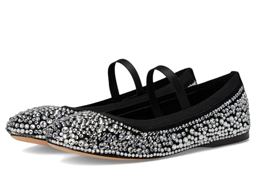 Image of Kate Spade New York Women's Violette Mary Jane Ballet Flat, Black, 7 UK