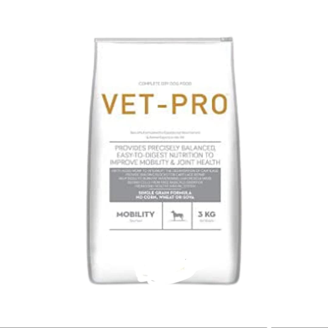 Vetpro Mobility Dry Adult Dog Food to Improve Mobility & Joint Health, Promotes Healthy Immune System, Chicken Flavor - 3kg (B0C6TGTL3C) Amazon Price History, Amazon Price Tracker