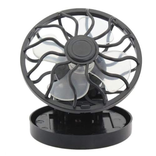 Garvee Ventilador de Clip portátil 3 en 1 para Escritorio – Recargable por USB y energía Solar – Silencioso, Multifuncional y Seguro para niños Camping, Cochecito y Sombrero – Tamaño
