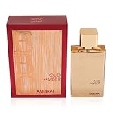 Oud Amber Ameerat Red Men’s Perfume Eau de Parfum Warm Amber Woody Masculine Scent 100ml / 3.4 fl.oz