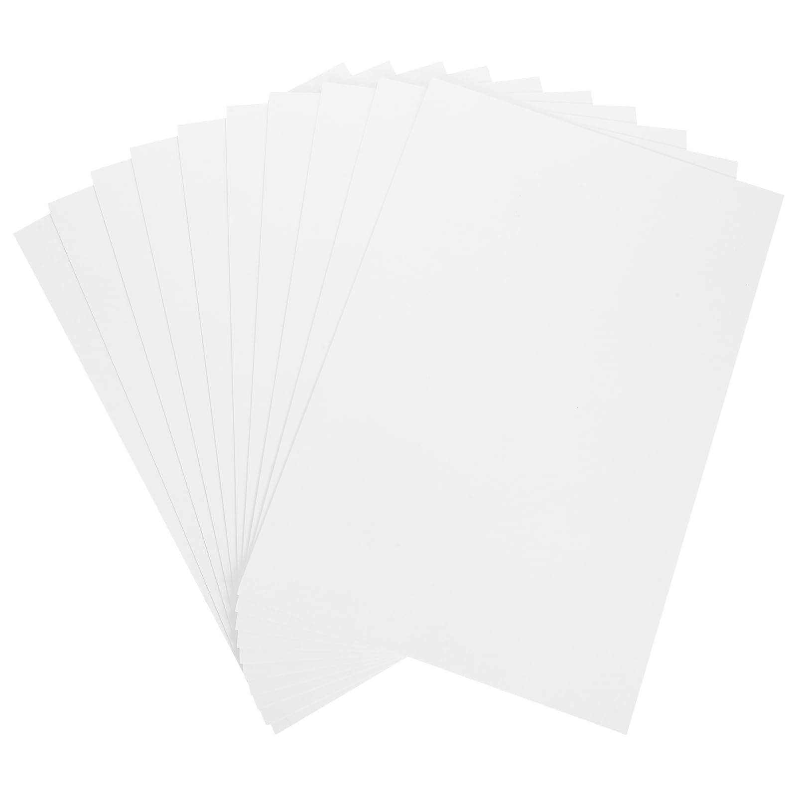 Papier Cartonné Aquarelle Texturé 8k 600g, 10 Feuilles Blanc
