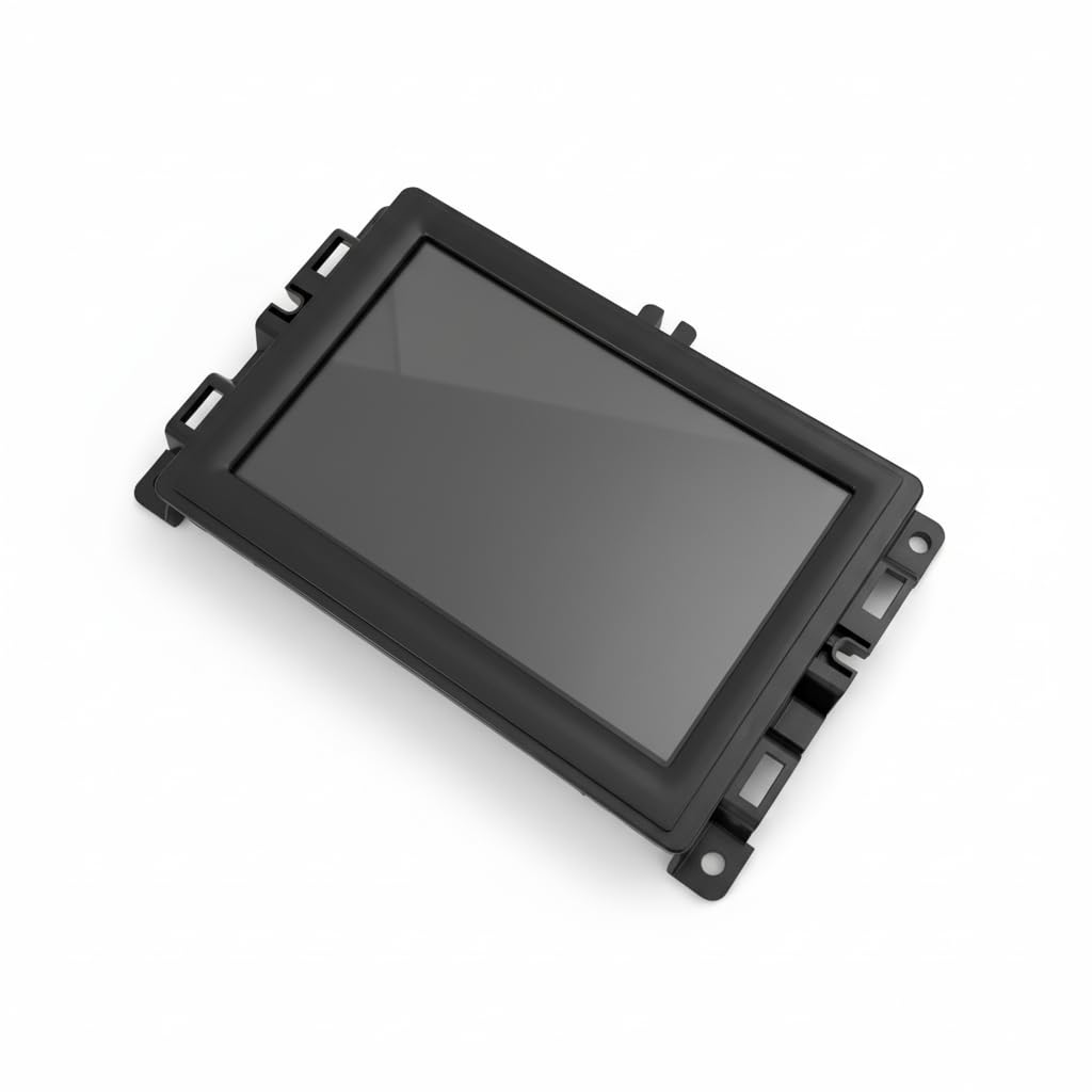 Monitor Touchscreen da 7" con Display LCD, Touch Screen e Cornice per Jeep Compass 2017-2020 OE: TDO-WXGA0700K00033-V2 TDO-WXGA0700K00057-V1