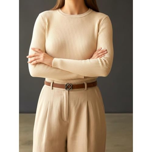 Image of CRUSSET Stylish Faux Leather Waist Belt for Women -Jeans & Dresses - Fashionable & Comfortable