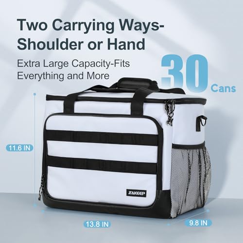 Zakeep Soft Cooler Bag, Large Leakproof Beach Cooler thumb #3