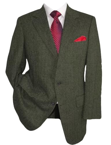 Veste costume homme motif chevrons pour éliminer les plis au bureau et en soirée
