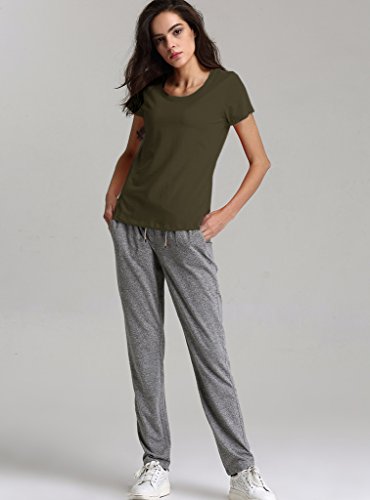 Escalier Donna Magliette Tinta Unita Camicetta a