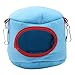 Produktbild Pinhan Hamster Kaninchen Haustier Winter Warme Baumwolle Wolle Samt Samt Hängen Tuch Nest Pet Supplies Warme Schlafzimmer Nest, himmelblau