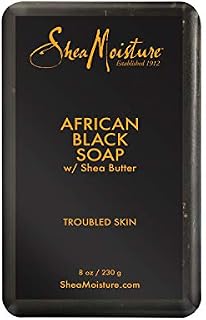 Shea Moisture Bar Soap African Black Soap 8 oz
