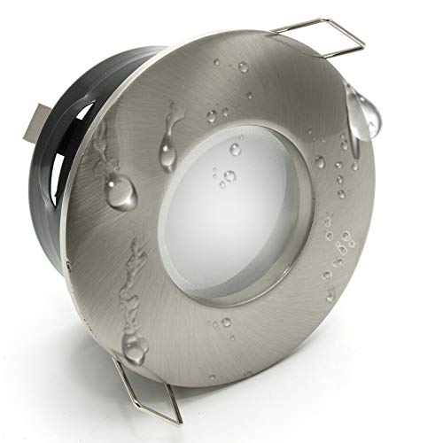 Faretto led incasso IP65 illuminazione box doccia luce bagno turco 12V MR16 8W bassa tensione lampadina led GU5.3