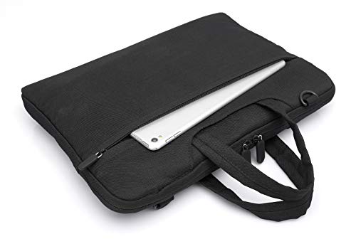 Image of MOCA compatible Laptop Sleeve hand shoulder messenger bag for 15.6 inch Laptop Messenger Hand bag sleeve (Black)