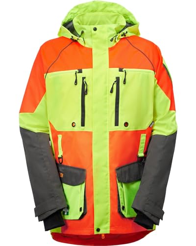 Parforce Hundeführerjacke Hatz-Watz Evolution G2 Signalorange/-gelb M