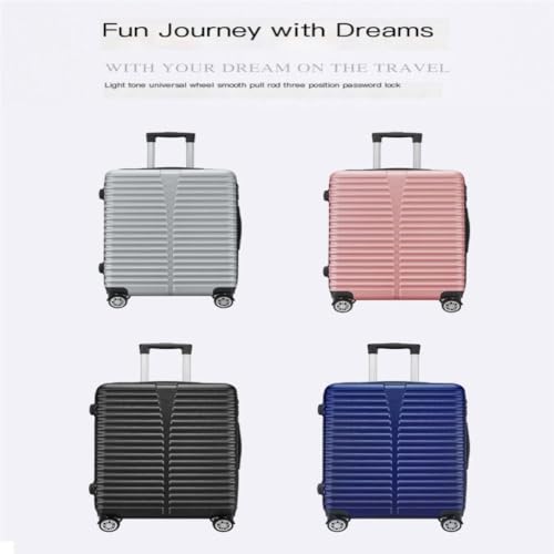 Suitcase Aluminum Frame Trolley Case Universal Wheels 24 Inch Trolley Suitcase 26 Inch Suitcase For Men And Women Suitcase Tags(Silver,20in)4