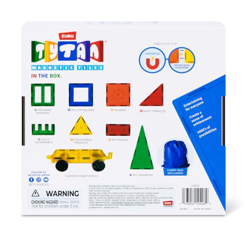 Tytan Magnetic Tiles 80-Piece Building Set — view 8