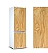 Pegatinas 3D Vinilo para Frigorífico Vetas Madera|Varias Medidas 185x70cm | Adhesivo Resistente y de Facil Aplicación | Pegatina Adhesiva Decorativa de Diseño Elegante|