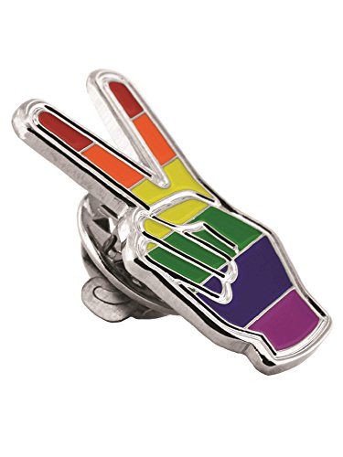 Image of PinMart Gay Pride LGBT Enamel Lapel Pin
