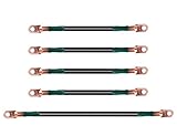 10L0L Golf Cart Battery Cable Set Fits EZGO TXT 94-Up Medalist/TXT，Corrosion Resistant, Ultra-Long Pure Copper Wire lugs，6 Surface Heavy Pressure Wiring， (4 Guage)