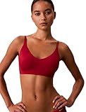 Calvin Klein Invisibles Comfort Lightly Lined Seamless Wireless Triangle Bralette Bra