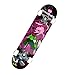 Punisher Skateboards Vendetta 31-Inch Double Kick Concave Complete Skateboard