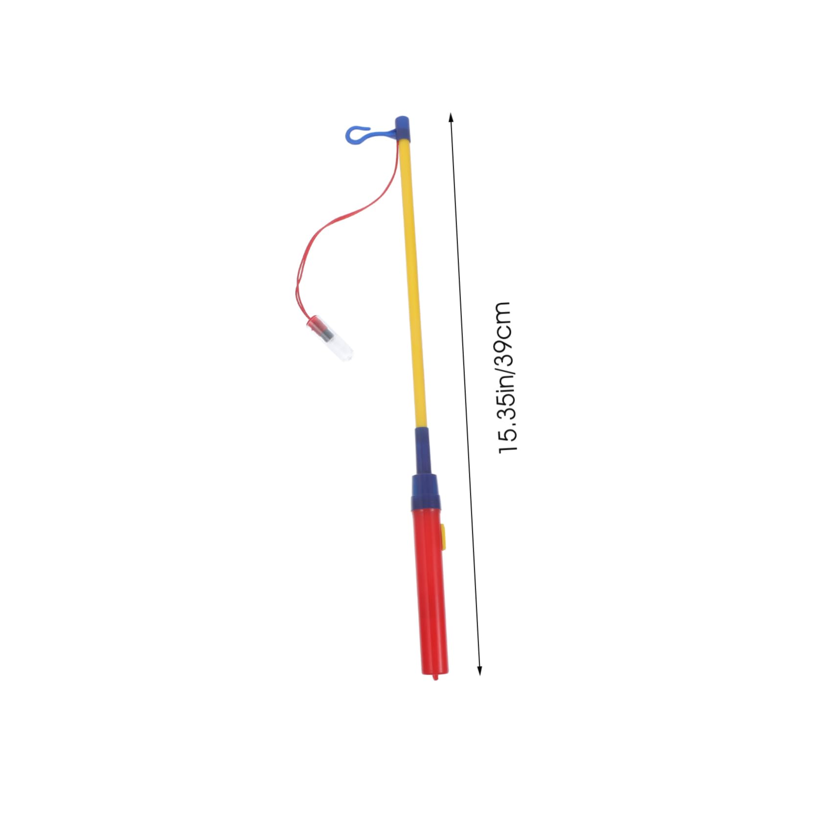 VILLCASE 4Pcs Lantern Sticks with Hook LED Electronic Lantern Rods for Christmas Halloween Festival Decor Rust Design