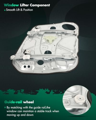 Image of SCITOO Power Window Regulator with and o Motor fit for 2010 2011 2012 for Hyundai Elantra Front Right Side 749-349