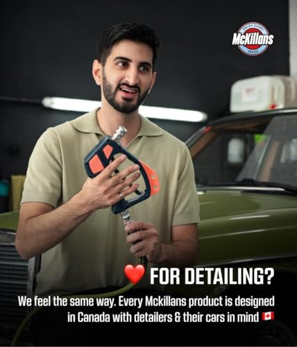 Image of McKillans 2026 Short Pressure Washer Gun with Upgraded Swivel - M22-14mm to 3 /8 Quick Connect Included - High Pressure Water Handle - Power Washer Gun Compatible with Foam Cannon, Car Wash Gun