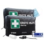 FLEXEO – KFZ-Verbandtasche DIN 13164 - Verbandskasten Auto, Erste Hil