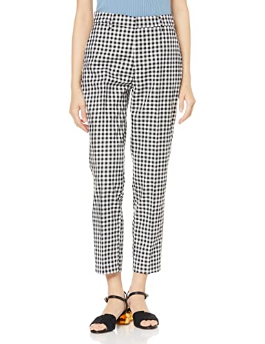 ［ビス］ パンツ ギンガムチェック＆シャンブレーストレッチスティックパンツ レディース BVS12080 ブラック...