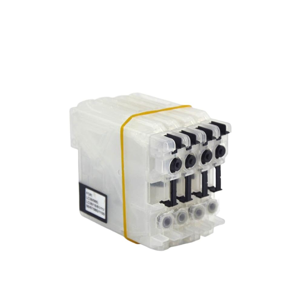 Cartuccia d'inchiostro ricaricabile LC38 LC39 LC61 LC65 LC980 LC985 LC990 LC1100 Compatibile con DCP-J125 DCP-J140W DCP-J145C DCP-J165C DCP-J185C DCP-J195C DCP-J315W