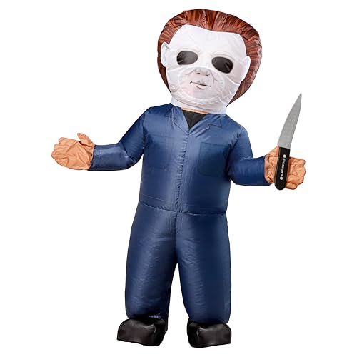 Disfraz inflable Michael Myers para niños talla única miniatura 1