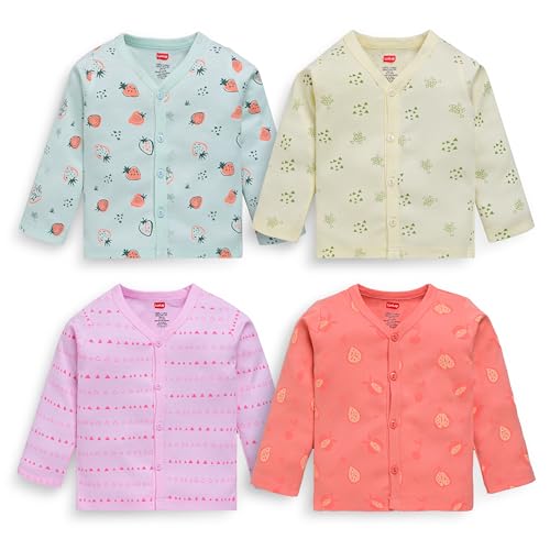Image of LuvLap Unisex Cotton Regular Fit Jhabla Shirt