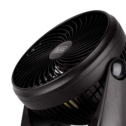 Black+Decker BFTU107 Turbo Desk Fan – Electric Portable 7 Inch Table Fan With Adjustable Tilt For Quiet Cooling thumb #3