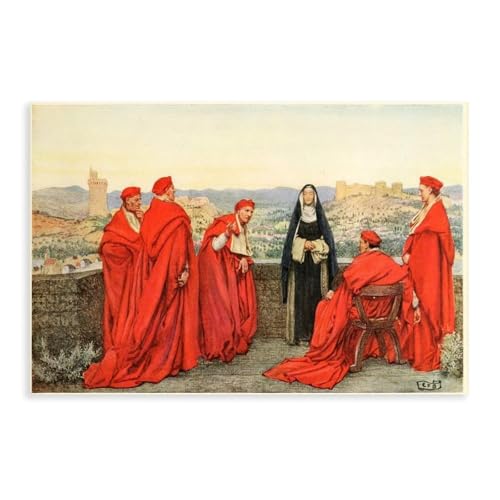 Affiches Sainte-Catherine de Sienne sur toile pour raviver un mur vide