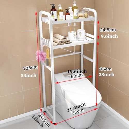 Étagère de rangement pour toilettes pour libérer un petit espace - 8