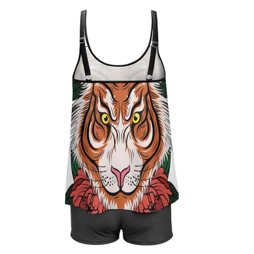Short de garçon maillot bain tankini stretch et fluide