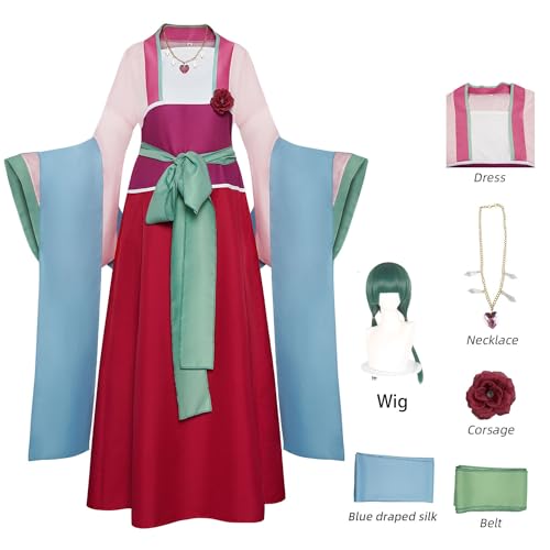 Anime Apothecary Diaries Maomao Cosplay Costume Wig for Women