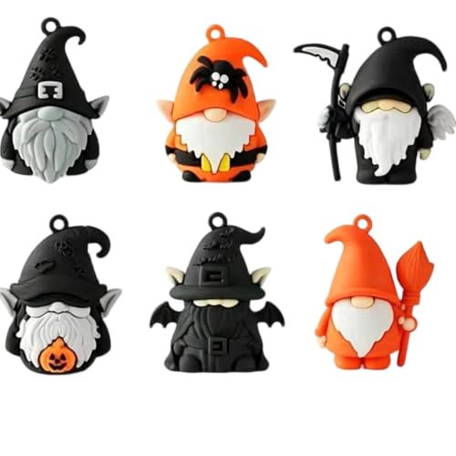 Calendario de Adviento de Halloween con 24 figuras 3D coleccionables para decorar estanterías 6