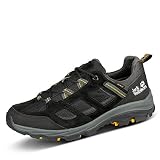 Jack Wolfskin Vojo 3 Texapore Low M Herren Outdoorschuhe , Black Burly Yellow Xt, 42 EU