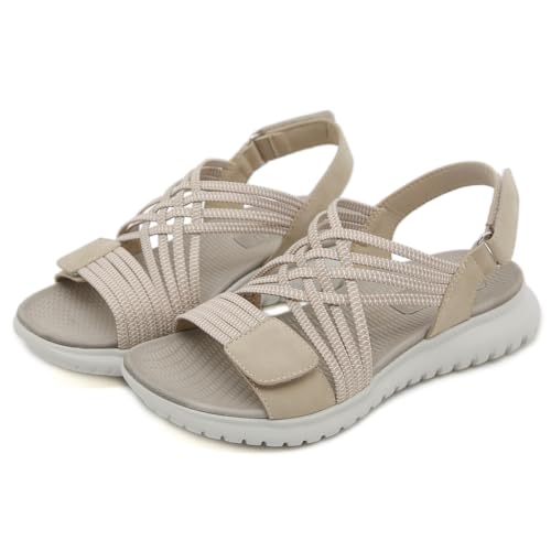 Women's Comfortable Walking Athletic Sandals Casual Outdoor Hiking Sports Lightweight Summer Beach Water Sandal2