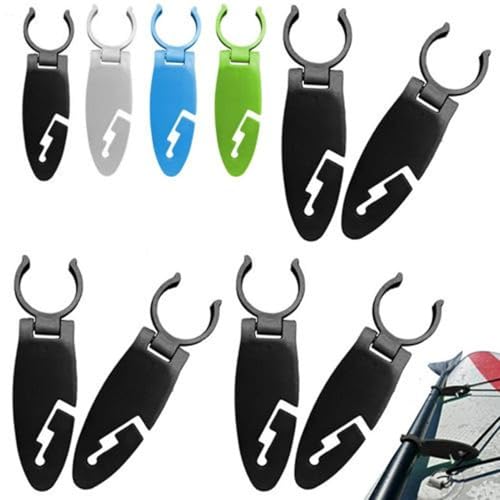 6 Stück Paddleboard Flossen Clips, Verstellbare Klemmhalterung Für Stand Up Paddle Board, Ausziehbar Für Paddleboard Finnen, Wassersportzubehör, Einfach Zu Montierende Befestigungsclips Für Erwachse