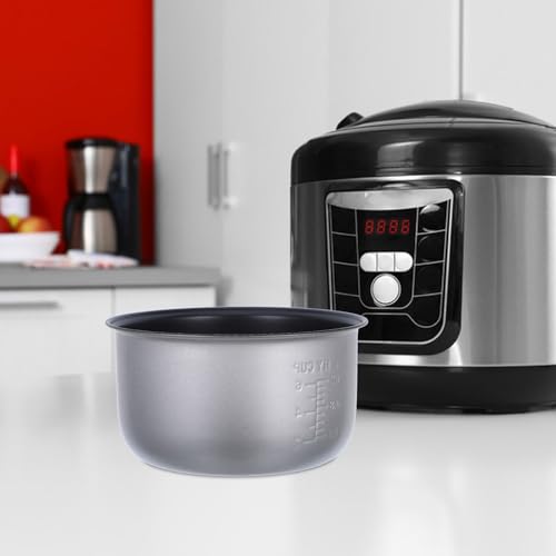 HOMOCONO Rice Cooker Inner Pot Substitute 1.8L Alloy Non-Stick Pot with Measuring Scale and Spatula for Domestic and Portable Use Random Style - Image 3