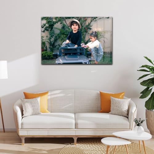 Image of SNAPTRAP 3mm Customized Photo Frame Customised Gift|Acrylic Photo Frame Personalized|Photo Frame For Wall Customised|Personalised Photo Frame for Gift On Anniversay, Birthday (Landscape, 16X24 Inch)