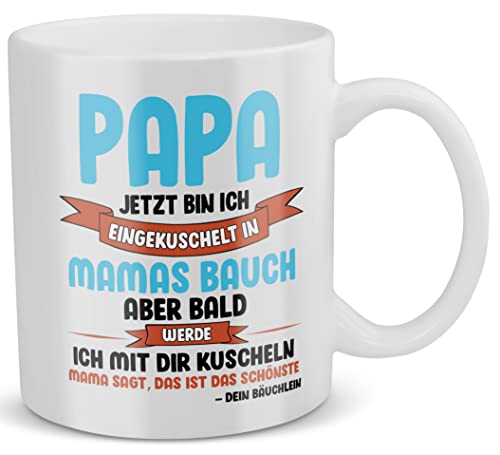 22Feels Werdender Papa Tasse Vater Geschenk Idee Schwangerschaft Verkünden Männer Vatertag Du Wirst Papa Überraschung Eltern Cover