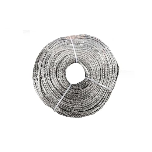 Cuerda sintética for cabrestante de Coche de 3 mm x 15 Metros, 1600 kg, Resistente, for todoterrenos, ATV y UTV. Fuerte Capacidad