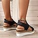 Imagen de liangp Mujer Casual Stretch Mesh Slope Bottom Zapatos Romanos Moda Verano Sandalias Zapatos Mujer Zapatos Mujer Zapatillas Originales Zapatos Mujer 40