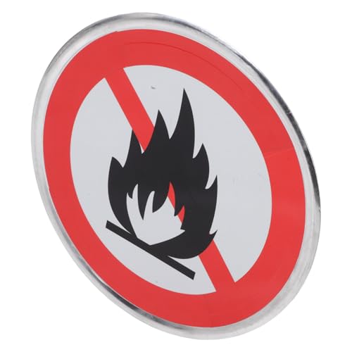 Panneau interdiction feu de forêt CLISPEED en aluminium pour la sécurité