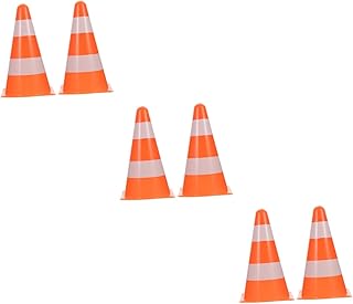 INOOMP 4 Pçs Logotipo De Treinamento Barris Marcador Cones Ferramenta De Treinamento De Futebol Mini Bolas De Futebol Para Crianças Sinal Ao Ar Livre Cones De Atividade Esportiva